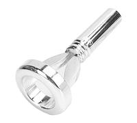 Saxophone Mouthpiece Pads, Copper Plated Silver Simulated Trombone Mouthpiece Trainer, Polished Surface Music Mouthpiece Trainer for Trumpet Practice Instrument
