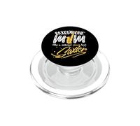 Saxophone Mum Saxofón Mamá Saxofonista Día de la Madre PopSockets PopGrip para MagSafe
