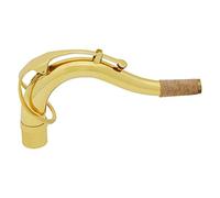 Saxophone Neck, Sax Bend Tenor Saxofón Saxofón Sax de 27.8 Mm Gold de Oro Resonante Adecuado para el Cuello de Saxo Tenor