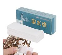 Saxophonpflege - Juego de 100 papeles blatt Saugfähiges | Papier Reinigungsblätter Für Blasinstrumente - Weißes Saugfähiges Papiers Für Alle Saxophontasten Perfekt Zum Schutz Und Pflege