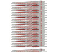 Saxton Blades 20 hojas de sierra de sable alternante de 150 mm R644D para Bosch Makita