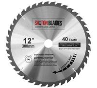 Saxton hoja de sierra Circular 300 mm x 30 mm 40T para Bosch, Makita etc