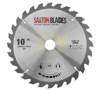 Saxton - Hoja de sierra circular TCT (250 mm x 28 T x 30 mm, incluye anillos para Bosch Makita, etc