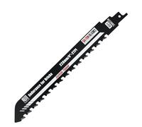 Saxton Hoja de sierra de sable alternante del corte del tablero del cemento del hormigón del ladrillo R228BC