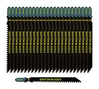 Saxton T111C - Juego de 25 hojas para sierra de calar (compatible con Bosch, Dewalt, Hitachi, Makita, Festool, etc