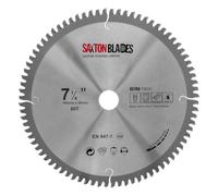 Saxton TCT - Cuchilla circular con gancho negativo (185 mm x 80 T x 20 mm)