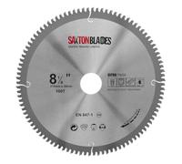 Saxton TCT Negativrechen/Haken, Hoja circular de sierra, 210 mm x 100 dientes x 30 mm de diámetro de agujero