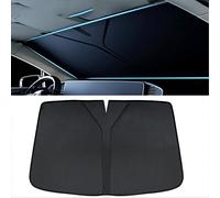 SAXTZDS Compatible con Volkswagen Touareg 2006-2021, parasol, parasoles para parabrisas de coche, protección solar para interiores de automóviles, 120x65cm