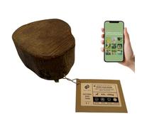 SAXVI Mordedor Madera Olivo Rústico Pets - Pieza Única de Madera Natural con Aceite de Oliva - Higiene Dental y Anti-estrés - Perros Grandes y Gigantes + Guía Juego - XXL (550-800g)