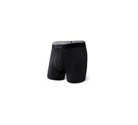 Saxx Underwear - Ropa interior - Quest Boxer Brief Fly Black II de Lana - Talla S - Negro Negro S