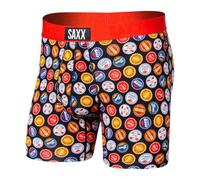 Saxx Ropa Interior para Hombre, Calzoncillos Tipo bóxer Ultra Suaves con bragueta y Soporte de Bolsa Integrado, Ropa Interior para Hombre, Cervezas del Mundo - Multi, Small