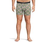 Saxx Underwear Co. Quest Quick Dry Mesh Boxer Brief Fly Ropa Interior de Hombres, Rise and Shine-ébano, XX-Large