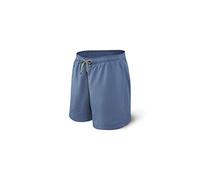 SAXX Underwear Co. Shorts De Baño - Bañador Largo Cannonball 2N1 Con Bolsillos - Shorts De Baño Con Forro De Malla de los hombres|Denim Oscuro|Medio