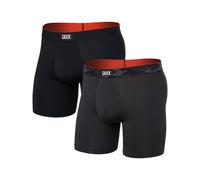 Saxx Underwear - Multi-Sport Mesh BB 2pk - Remote Camo WB/Black de Lana - Talla XS - Negro Negro XS