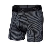 Saxx Underwear - Ropa de senderismo - Kinetic L-C Mesh BB Optic Camo/Black - Talla XL - Gris Gris XL