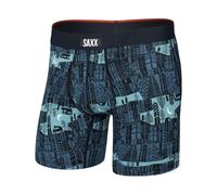 Saxx Underwear - Ropa de senderismo - Vibe Xtra BB Fly The Clearing/Storm Blue - Talla XXL - Azul Azul XXL
