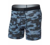 Saxx Underwear - Ropa interior - Quest Quick Dry Mesh Camouflage Goutte D'Eau-Noir de Lana - Talla L - Azul Azul L