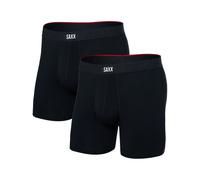Calzoncillos bóxer Saxx Vibe Xtra Super Soft Bb Fly 2Pk Talla: M / Color: negro
