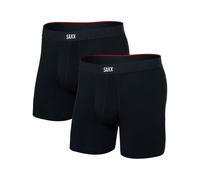 Saxx Underwear - Ropa interior - Vibe Xtra 2Pk Black de Lana - Talla S - Negro Negro S