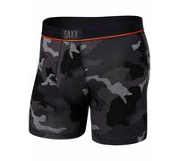 Saxx Underwear - Vibe Super Soft Bb Supersize Camo Black de Lana - Talla S - Negro Negro S