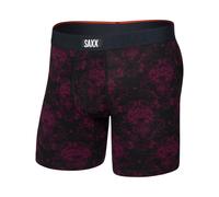 Saxx Underwear - Vibe Xtra BB Fly Bear Brocade/Maroon - Talla S - Burdeos Burdeos S