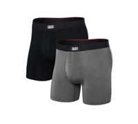 SAXX UNDERWEAR Vibe Xtra Super Soft Boxer Brief Fly 2-Pack Ropa Interior de Hombres Hombre