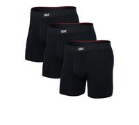Saxx Vibe Xtra hombre 6 pulgada Boxer slips (3 Pack) | EU M in Black