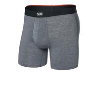 Saxx Vibe Xtra hombre 6 pulgada Boxer slips | EU S in Dark Grey Heather