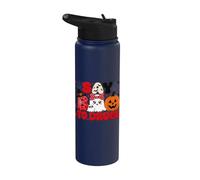 Say Boo to Drugs Cute Boo Red Ribbon W wareness Stainless Steel Insulated Water Bottle