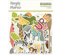 Say Cheese Wild Bits & Pieces-55/Pkg