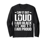 Say It out Loud I Am Black and I Am Proud Manga Larga
