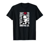 Say NO to Digital ID - Defend Freedom - Stop Control - Brit Camiseta