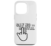 Say No To Digital ID Di No A La Identificación Digital Carcasa para iPhone 13 Pro