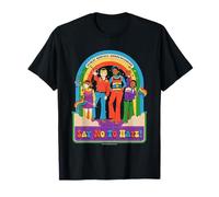 Say No to Hate Sarcastic Retro Vintage Funny Adult Humor Camiseta
