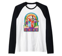 Say No to Hate Sarcastic Retro Vintage Funny Adult Humor Camiseta Manga Raglan
