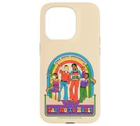 Say No to Hate Sarcastic Retro Vintage Funny Adult Humor Carcasa para iPhone 15 Pro