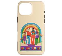 Say No to Hate Sarcastic Retro Vintage Funny Adult Humor Carcasa para iPhone 16 Pro Max