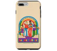 Say No to Hate Sarcastic Retro Vintage Funny Adult Humor Carcasa para iPhone 7 Plus/8 Plus