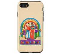 Say No to Hate Sarcastic Retro Vintage Funny Adult Humor Carcasa para iPhone SE (2020) / 7 / 8