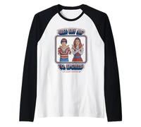 Say No to Sports Sarcastic Retro Vintage Funny Adult Humor Camiseta Manga Raglan