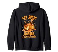 Say Queso Then Bring The Basque Cheesecake Sudadera con Capucha