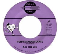Say She She - Purple Snowflakes / This Wintertime - Purple/Red [Vinilo]