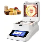 SAYEYBU Analizador De Humedad Digital, Analizador De Humedad ElectróNico De PrecisióN, Analizador De Humedad HalóGeno De 50 G, para QuíMica, BiologíA, Alimentos,A