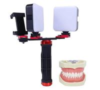 SAYEYBU Ayuda FotografíA Dental, Luz Relleno CáMara Celular Oral, Kit IluminacióN Led Alta Luminosidad para Estudio FotográFico, FotografíA Macro Productos y CosmetologíA,A