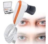 SAYEYBU CáMara Iriscope, CáMara IridologíA con Analizador Iris USB 5.0 MP, Analizador LáMpara Izquierda/Derecha 5.0 MegapíXeles con ConexióN USB, Software Profesional para AnáLisis Iris