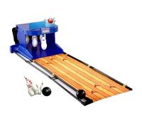 SAYEYBU Consola Bolos Interiores, Juego Bolera Casa con Sistema Reinicio AutomáTico, Marcador ElectróNico Led, IluminacióN y Efectos Sonido, DiversióN Familiar para NiñOs y Adultos,2m