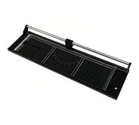 SAYEYBU Cortadora De Rodillo De 91 Cm, Cizalla Rotativa Papel De PrecisióN, Cizalla Manual De Alta Resistencia, para Papel FotográFico, CartóN Blando PláStico Fino, Corte,Negro,180CM