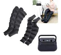 SAYEYBU Dispositivo Drenaje LinfáTico Cuerpo Completo, Botas CompresióN Presoterapia 6 CáMaras, Complemento Drenaje LinfáTico, Masaje Piernas Presoterapia CirculacióN,Machine+Two Arms+Two Legs