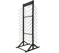 SAYEYBU Expositor Muestras Suelo, Expositor Azulejos Pie, Expositor MetáLico Azulejos CeráMicos, Expositor Porcelana Suelo, Muestrario Suelo para Ferias, Exposiciones y Comercios,Doubles 22 Pieces