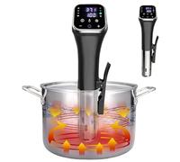 SAYEYBU MáQuina CoccióN Al VacíO, CoccióN por InmersióN TéRmica, Olla CoccióN Lenta Silenciosa, Control Preciso Temperatura y Tiempo, Comidas Jugosas y FáCiles Preparar,SmartVersion (with WiFi)